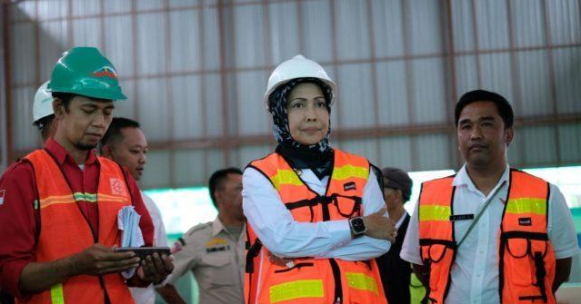 wali kota batu sidak proyek pasar sayur - pks kota batu