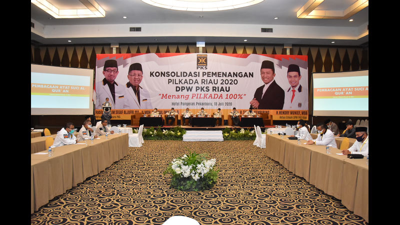 PKS | Pilkada 2020, DPW PKS Riau Gelar Konsolidasi Pemenangan