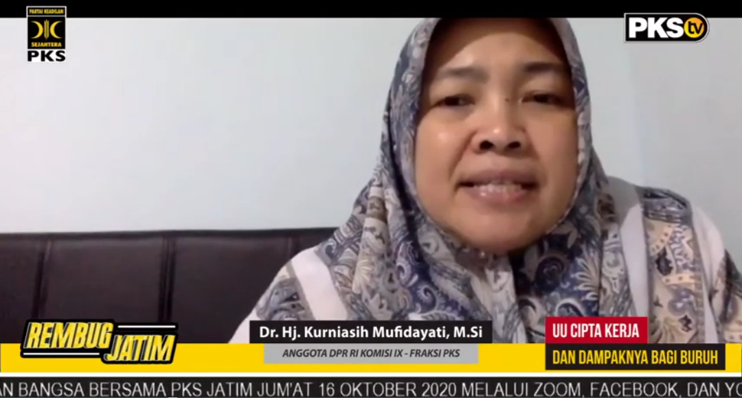 Rembug Jatim PKS Simpulkan Penolakan Terhadap UU Ciptaker – DPW PKS Jatim