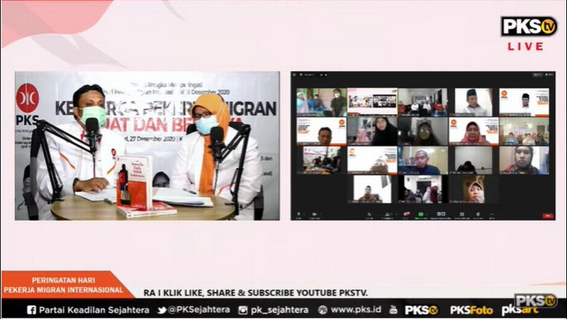 PKS | PKS Luncurkan Buku Karya Pekerja Migran