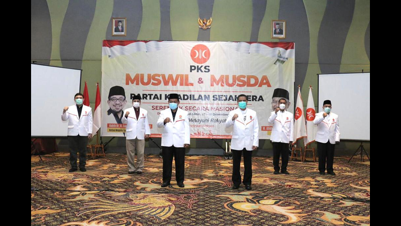 PKS | Suksesi Mulus di Muswil PKS, Ini 8 Pimpinan Tingkat Wilayah PKS DKI Masa Bakti 2020-2025