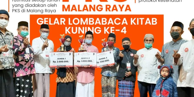 Tahun Keempat PKS Gelar Lomba Baca Kitab Kuning di Malang Raya