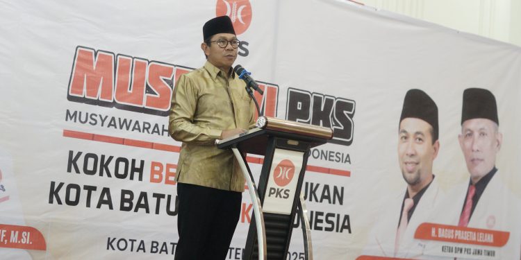 MUSDA ke-VI PKS Kota Batu: Walikota Pesankan Kolaborasi untuk Kesejahteraan Warga
